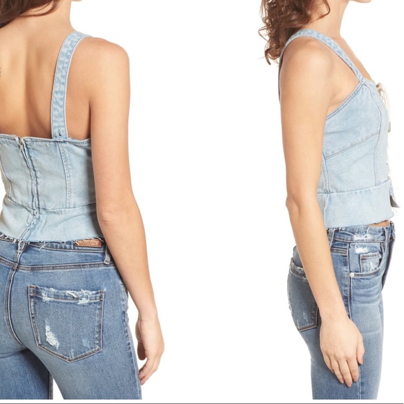 BLANKNYC, Denim Corset Top - Picture 2 of 6